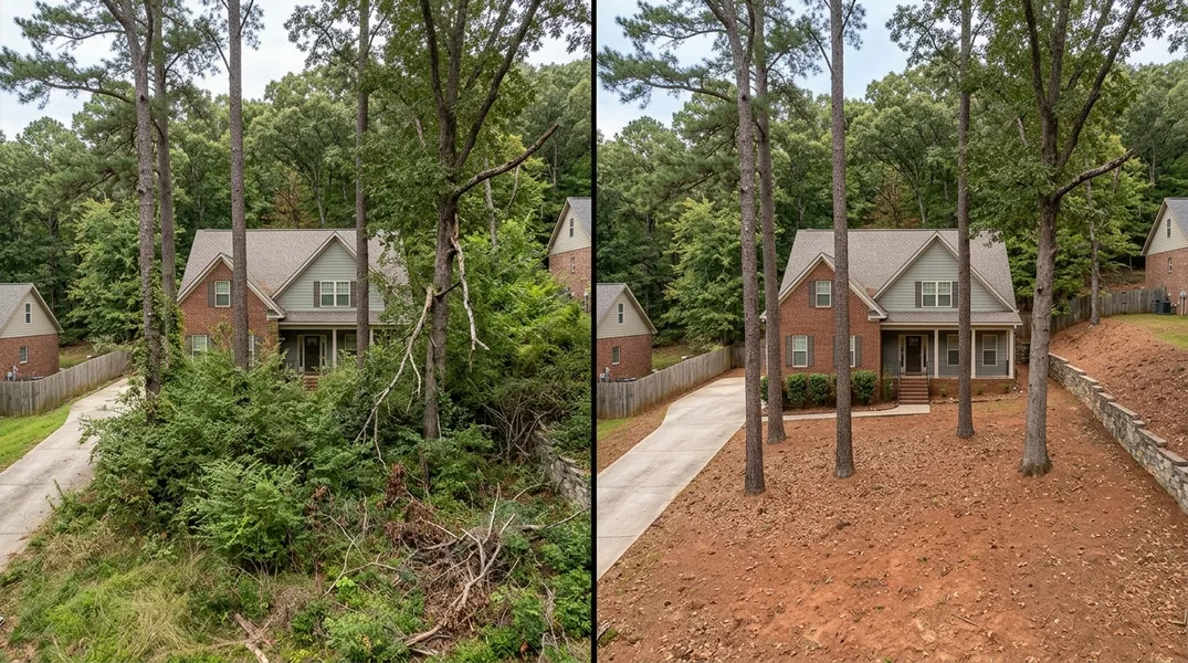 Removing Trees on Steep West Little Rock Lots: How Hillside Tree Work Is Done Safely