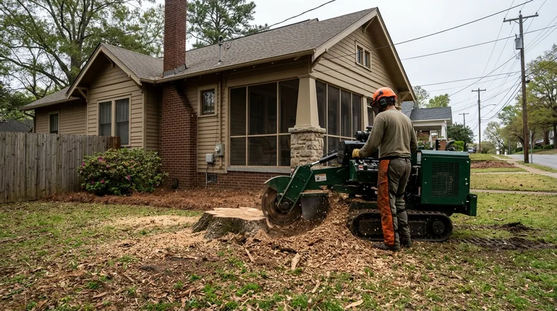 Stump Grinding Little Rock
